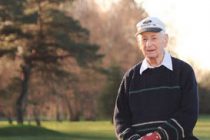 This man has been a member of his golf club for more than 82 years