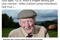 102-year old golfer is UK’s longest serving club member