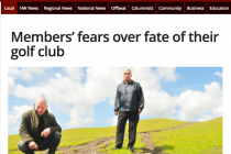 Members go to local newspaper to complain about state of their golf club