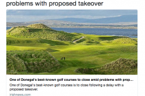 Top Irish golf club reopens following ‘temporary’ closure