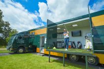 Golf club launches unique driving range lorry