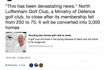 East Midlands golf club to close as its membership drops to just 75