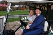 Golf club manager marries at her place of work