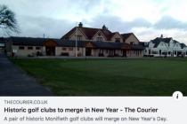 Two Scottish golf clubs agree to merge