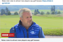 Scottish Golf CEO calls for doctors to prescribe golf