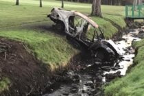 Another torched car found on a Dundee golf course