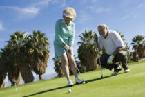 Only 25% of men want to play golf with women