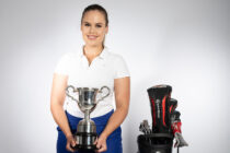 Youngest female captain in Welsh golf completes year