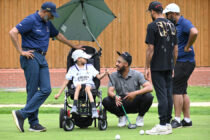 22 Muslim children and adults with disabilities try golf at The Belfry