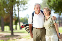 What are the health benefits of playing golf?